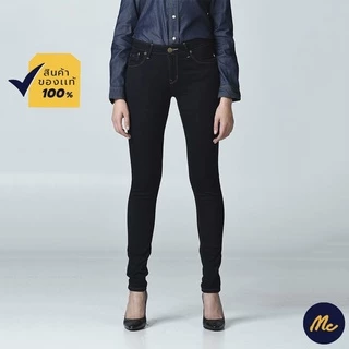 Mc JEANS (แม็คยีนส์) กางเกงยีนส์ผู้หญิง กางเกงยีนส์ทรงขาเดฟ เอวสูง Skinny Jeans MBDP134