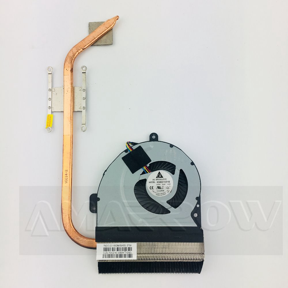 แล็ปท็อป CPU Cooling ฮีทซิงค์พัดลม Cpu Cooler สําหรับ Asus X54C K54C A54C X54H X54L 13GN7B1AM010