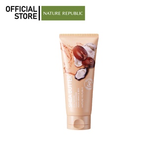 NATURE REPUBLIC REAL NATURE SHEA BUTTER FOAM CLEANSER (150ML)