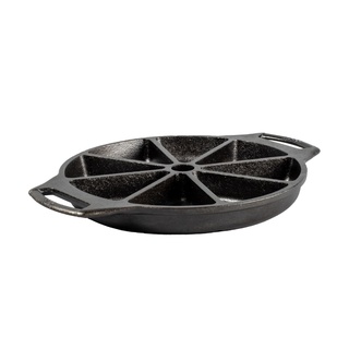 Lodge 8 Impressions Cast Iron Wedge Pan กระทะเหล็กหล่อแบ่งช่อง 8 ช่อง BW8WP