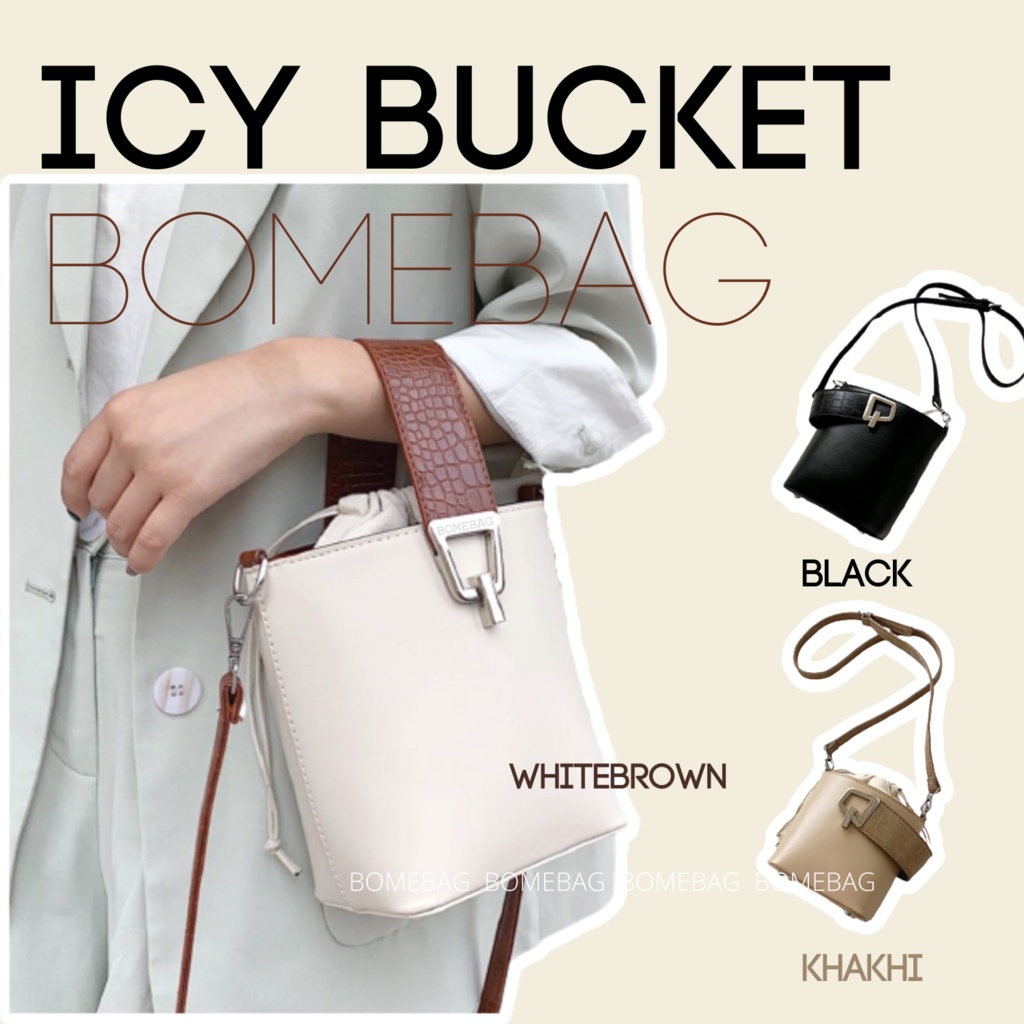 FARRAH BUCKET BAG W/ INNER BAG
