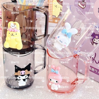 Sanrio Bubble ins ถ้วยล้างปาก ลายสุนัขคุโรมิ ซินนาม่อน ขนาดใหญ่ 30 8