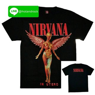 เสื้อยืดเนื้อ Cotton 💯 สัมผัสนุ่ม เบาสบาย NIRVANA