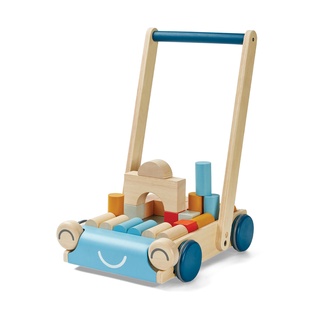 PlanToys 5100 Baby Walker-Orchard Collection ของเล่นลากและจูง สำหรับเด็ก 10 เดือนขึ้นไป