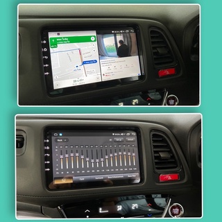 จอแอนดรอยตรงรุ่น HRV 2015 +#เครื่องเสียงติดรถยนต์ HRV จอพร้อมหน้ากากปลั๊กตรงรุ่นไม่ตัดสายไฟ ลิ้งค์พวงมาลัยได้ มีบลูทูธ