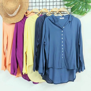 เสื้อแฟชั่นแขนยาว รอบอก 32"-38"