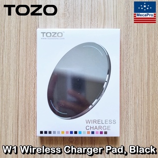 TOZO® W1 Wireless Charger Pad โทโซ่ แท่นชาร์จไร้สาย ที่บางที่สุด Compatible with Wireless Charging Smartphones / Earbuds