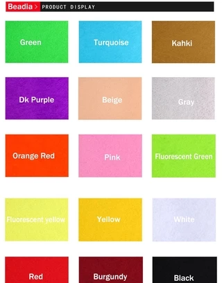 ผ้าสักหลาดโพลีเอสเตอร์ แบบหนา แฮนด์เมด ขนาด 50x40 ซม. DIY แบบสร้างสรรค์ สําหรับเด็กอนุบาล