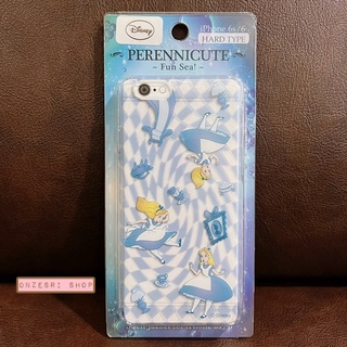 Case iPhone 6/6s From Japan แบบเคสแข็ง ลาย Perennicute - Alice in Wonderland จาก Disney Japan