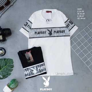 🔥Hot🔥🐰 เสื้อยืด PlayBoy 🐰 (PB.06)