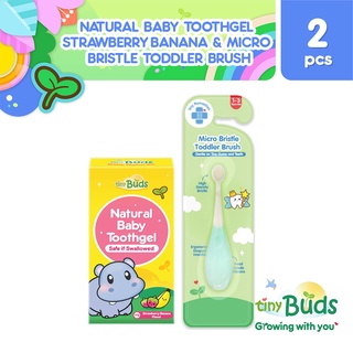 Tiny Buds Micro Bristle & Toothgel Set