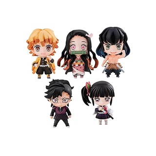 MEGAHOUSE DEMON SLAYER TANJIRO &amp; FRIENDS MASCOT SET รุ่นลิมิเตทได้หน้าเสริม