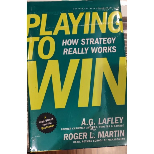 Playing to Win by AG Lafley