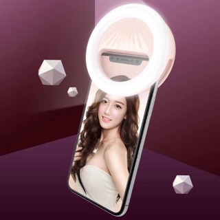 ไฟselfie selfie ring light ปรับได้3ระดับ3สี รุ่นRK34