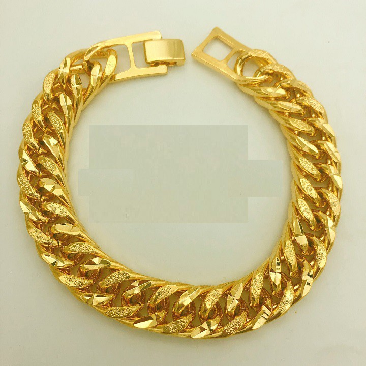 สร้อยข้อมือผู้ชายพร้อมโซ่ไทเทเนียมที่ไม่ใช่สีดํา บีเอ็ม 0657