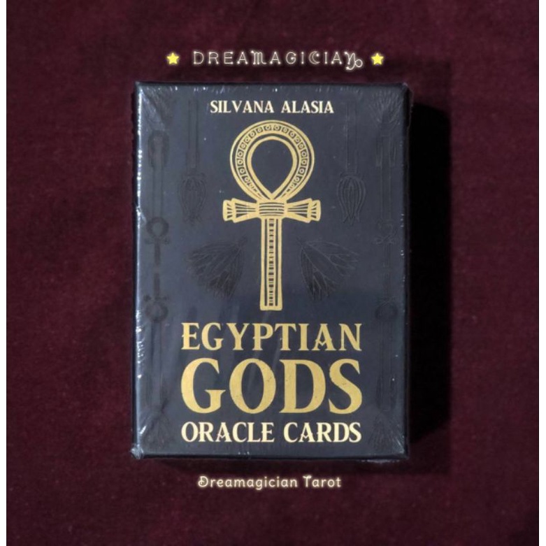 Egyptian Gods Oracle Cards ไพ่ออราเคิลแท้ลดราคา ไพ่ออราเคิล ไพ่ยิปซี ไพ่ทาโร่ต์ Tarot Oracle Cards