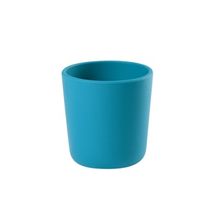 Beaba แก้วน้ำซิลิโคน Silicone glass - BLUE