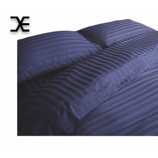 ปลอกผ้านวม ลายริ้ว ทอ 250 เส้นด้าย 17 สี เกรดโรงแรม✨Duvet Cover Stripe 250 Thread Count 17 Colors Ho