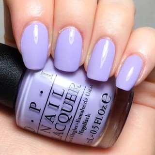 พร้อมส่ง OPI - Polly wants a Lacquer (NLF83) ยาทาเล็บสีม่วงอ่อนพาสเทลจ้า น่ารักมากก แท้ 100%