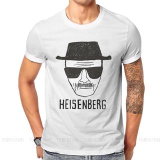 T-shirt  Heisenberg เสื้อยืดลําลอง แขนสั้น พิมพ์ลาย Breaking Bad Walter สีขาว สไตล์สตรีท สําหรับคุณครู ครู ทีวีS-5XL