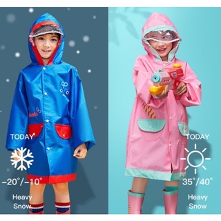 Rain17 LEMONKID Go school raincoat #ชุดกันฝนเด็ก #เสื้อกันฝนเด็ก #กันฝน #เสื้อกันฝน #toys