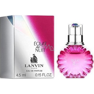 สีชมพูเข้ม ขนาด 4.5 ml. น้ำหอม น้ำหอมแท้ Lanvin Eclat De Nuit EDP 4.5 ml.