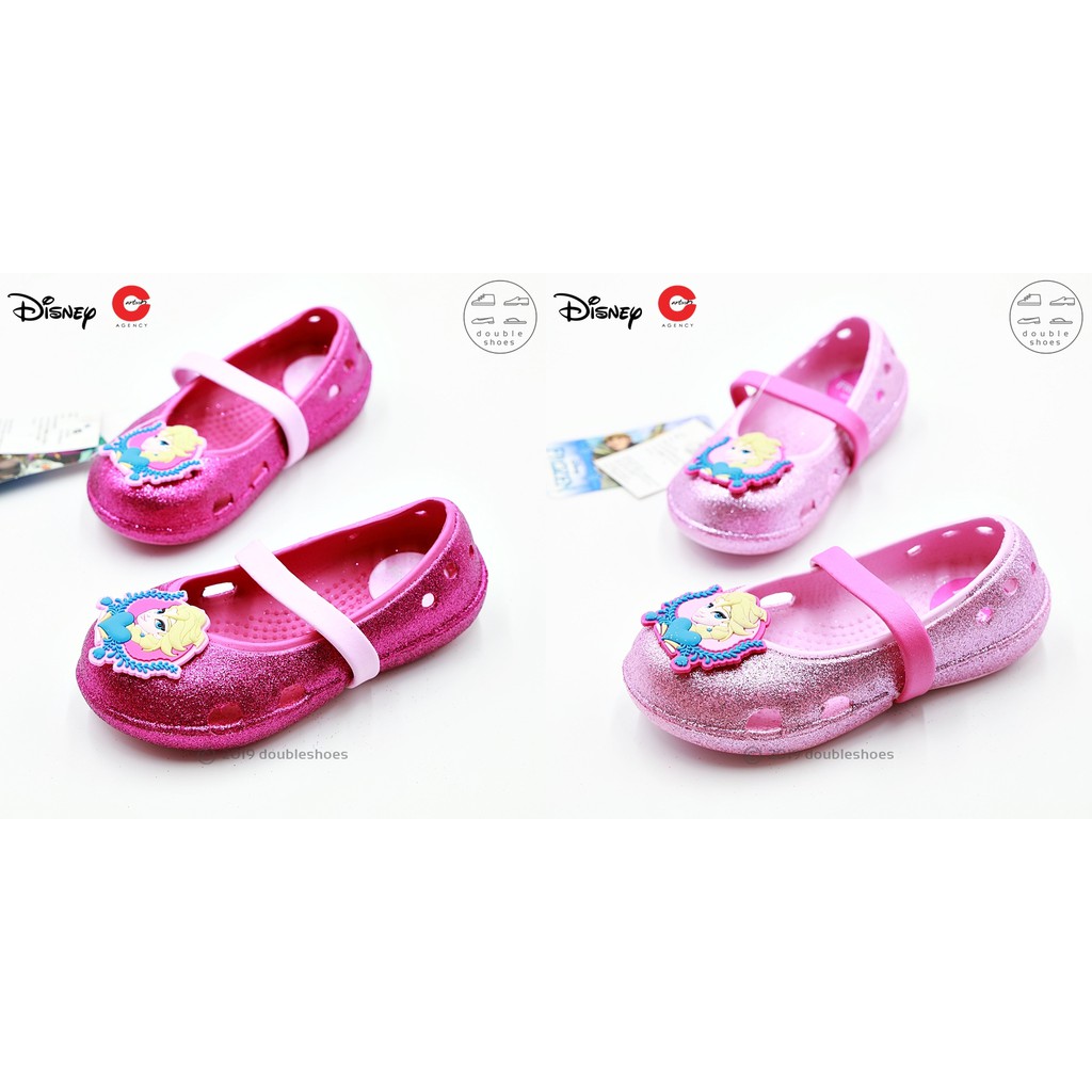 [สินค้าลิขสิทธิ์แท้] รองเท้าคัชชูเด็ก รองเท้าเด็กเจ้าหญิงเอลซ่า Frozen รุ่น FZ903 (สีบานเย็น สีชมพูอ่อน) ไซส์ 24-28