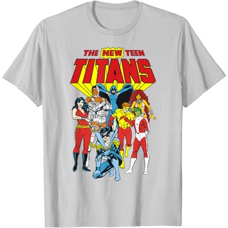 เสื้อยืด พิมพ์ลาย Justice League New Teen Titans สําหรับผู้ชายS-5XL