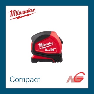 ตลับเมตร Milwaukee รุ่น Compact ราคาต่อ 1 ชิ้น