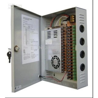 ชุดจ่ายไฟ กล้องวงจรปิด Power Supply cctv 18 Channel 12V30A