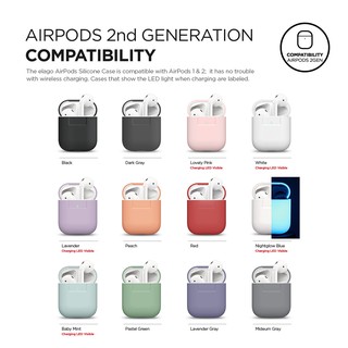 elago AirPods Silicone Case (Wired Gen1 Gen2)