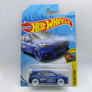 รถเหล็ก Hot wheels สเกล 1:64 FORD FOCUS RS (ib6001)