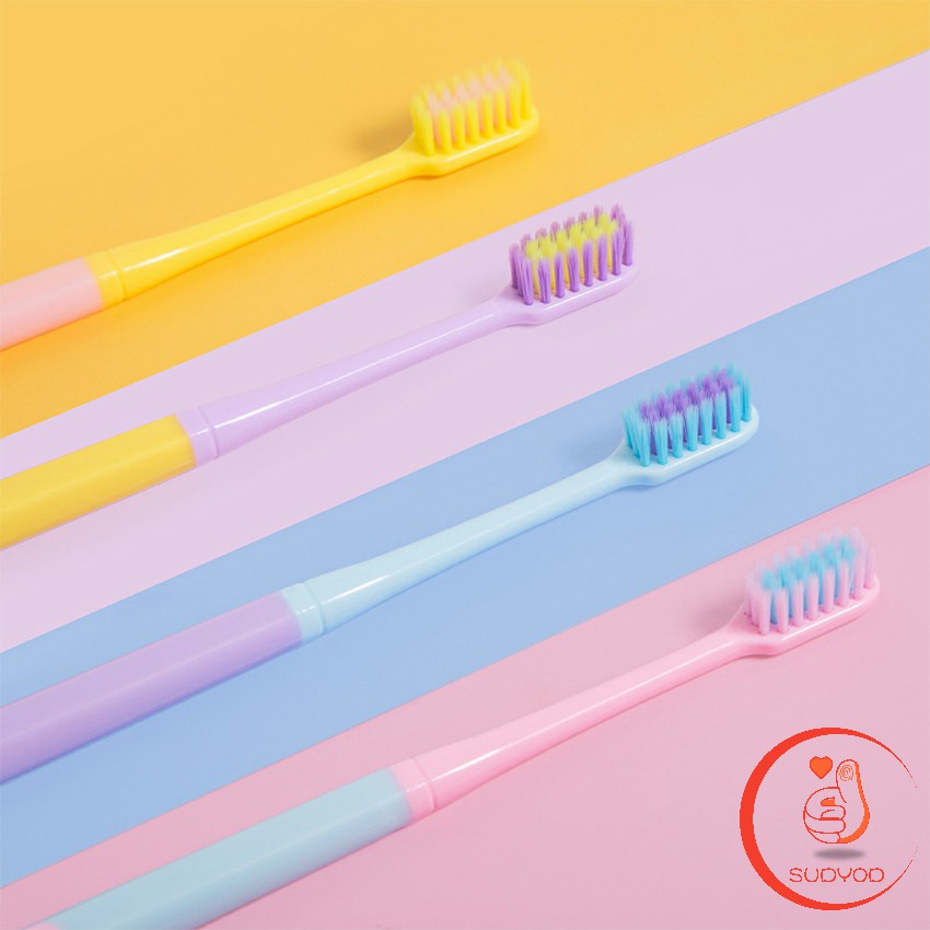 สีพาสเทล สไตล์ญี่ปุ่น สวย น่ารัก น่าใช้  พร้อมส่ง ราคาต่อ ชิ้น แปรงสีฟัน  Ice cream toothbrush ราคา ถูกที่สุด ดีลบีเคเค แกลเลอรีภาพที่ 4