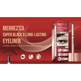 MEERREZCA EYELINER super black&amp;long lasting