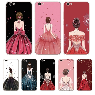 เคสโทรศัพท์มือถือพิมพ์ลาย Girl สําหรับ Vivo Y53 Y55 Y71 Y71I Y81 Y81I Y91 Y95 Y67 V5 V5S