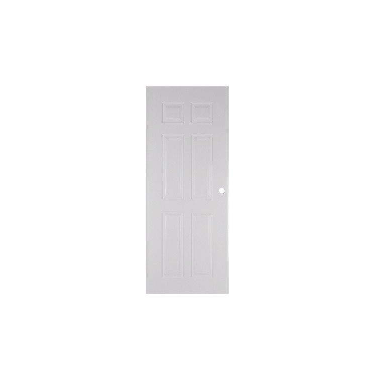 ประตู UPVC ภายใน AZLE-6 80x200 cm. White | AZLE | ประตูUPVC ภายใน AZLE- ประตู UPVC ประตู Door and Window Sale ประตู UPVC