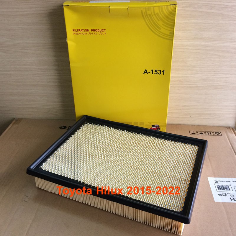 กรองแอร์เครื่องยนต์ Toyota Hilux 2015-2025 รหัส A1531 by JS Asakashi Japan
