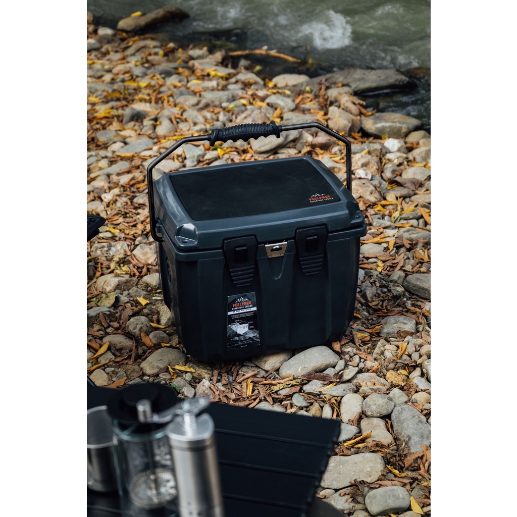 ถังน้ำแข็ง ถังเก็บความเย็น  FEELFREE COOLER ADVENTURE ถังน้ำแข็งเก็บความเย็นได้ 3-5 วัน ขนาด 25 ลิตร - รูปที่ 5