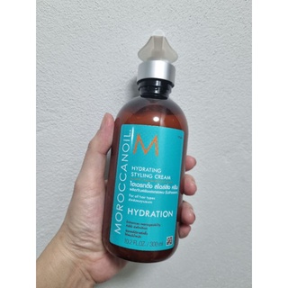 Moroccan  Hydrating Styling cream 300ml - for all hair type  อาหารผมชนิดครีมช่วยการจัดแต่งทรงผมอย่างนุ่มนวลดูเป็นธรรมชาต