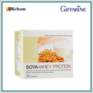 ส่งฟรี กิฟฟารีน โซย่า-เวย์ โปรตีน ผลิตภัณฑ์เสริมอาหารโปรตีนสกัดเข้มข้นจาก ถั่วเหลืองและนม Soya Whey Protein giffarine