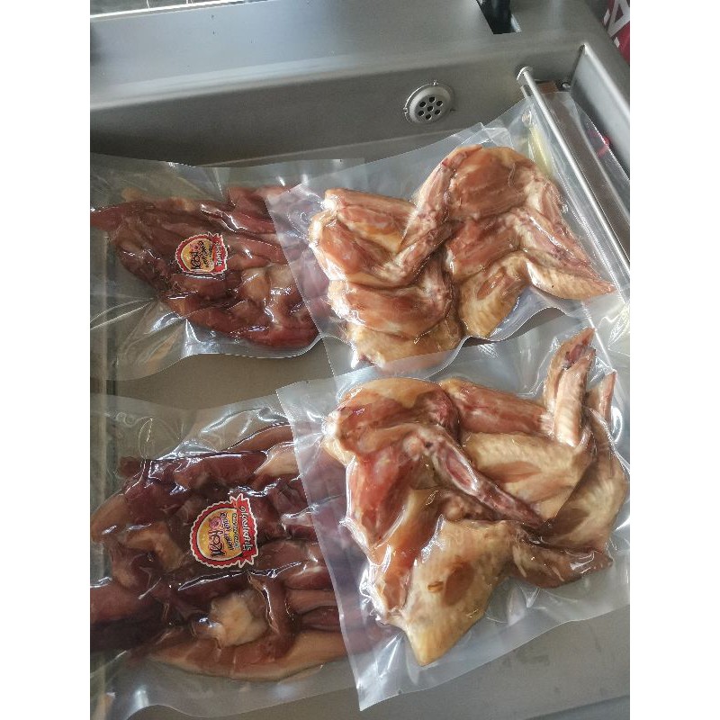 ปีกไก่แดดเดียว7ชิ้น100บาท