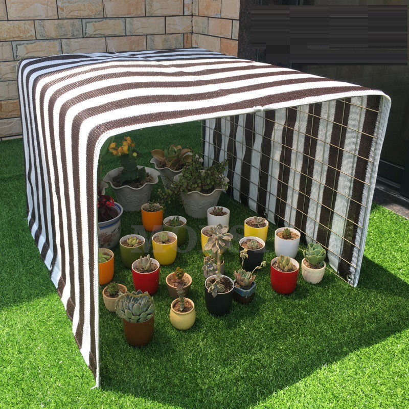 0.6/0.9/1M กว้าง Shade Sail Anti-UV Sun Shade สุทธิกันสาดกลางแจ้ง Sun Shelter สวน Patio สระว่ายน้ํา 