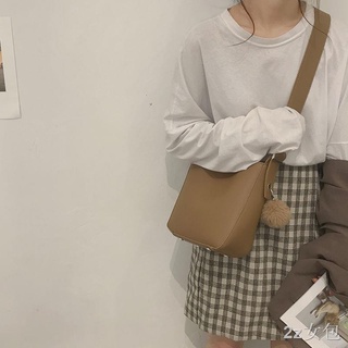 พร้อมส่ง 👜 กระเป๋าถือ Fashion Bucket Bag กระเป๋าสะพายความจุขนาดใหญ่