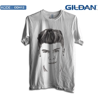 เสื้อยืดผ้าฝ้าย GILDAN เสื้อยืด พิมพ์ลายโลโก้ One DIRECTION BAND ZYAN MALIK ORIGINAL STYLE ODH12