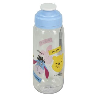 ✨ขายดี✨ ขวดน้ำ POOH 0.6 ลิตร สีฟ้า ภาชนะใส่น้ำและน้ำแข็ง WATER BOTTLE POOH 0.6L BLUE