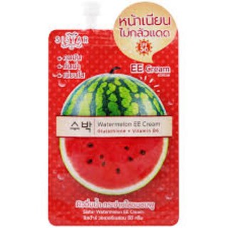 (1กล่อง/6ซอง) ซิสต้าร์ วอเตอร์เมลอน อีอี ครีม Sistar Watermelon EE Cream 10กรัม