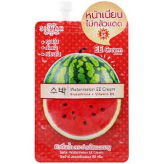 (1กล่อง/6ซอง) ซิสต้าร์ วอเตอร์เมลอน อีอี ครีม Sistar Watermelon EE Cream 10กรัม