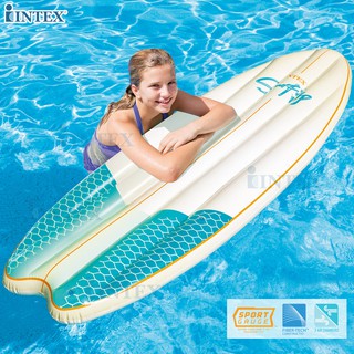 INTEX แพ แพยาง แพเป่าลม แพโต้คลื่นเซิร์ฟ-อั้พ Surfs Up Mats คละลาย รุ่น 58152