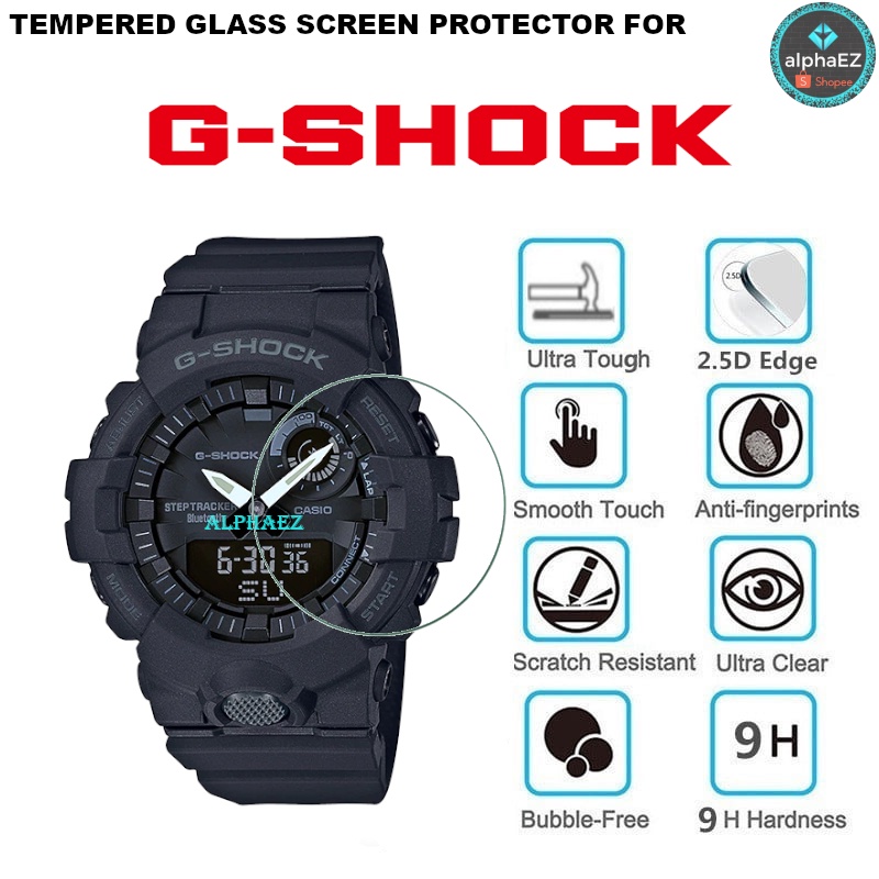 Casio G-Shock GBA-800-1 Series 9H ฟิล์มกระจกนิรภัยกันรอยหน้าจอนาฬิกา GBA800