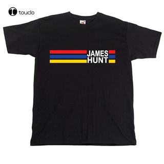 เสื้อยืด พิมพ์ลาย James Hunt Legend Championship สําหรับผู้ชายS-5XL